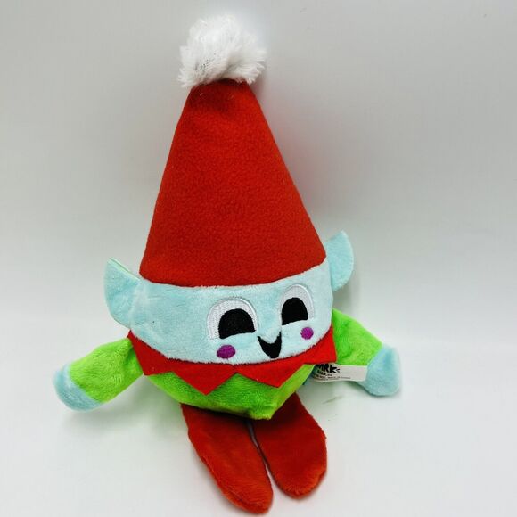 Bark Other - Bark Box M Dinglebell Plush Dog Toy Elf Crinkle Squeaker New Without Tags